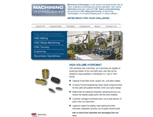 Tablet Screenshot of machiningtechllc.com